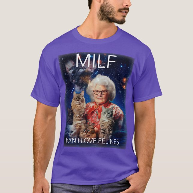 T-shirt Mec j'adore les félins (Devant)