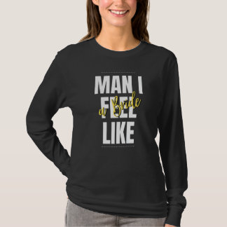 T-shirt Mec, je me sens comme une mariée Équipe de fête de