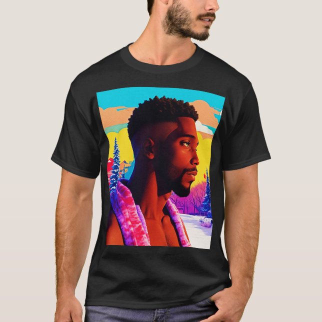 T-shirt Mec musclé des vacances d'hiver 2501 (Devant)
