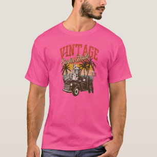 T-shirt Mec Surfeur Vintage Tour Rétro Sauveur de Vie Tour