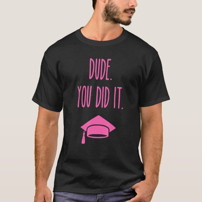 T-shirt Mec Tu L'As Fait Graduation 5 (Devant)