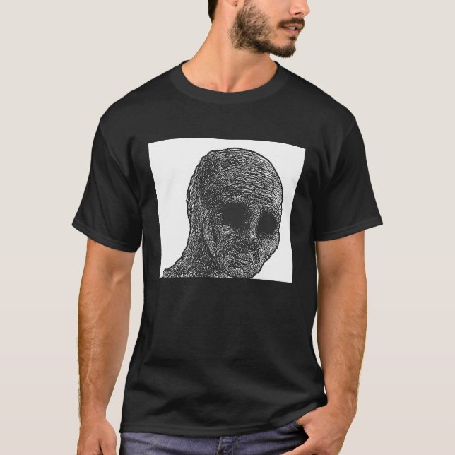 T-shirt Mec Wojak Mème Doomer  1 (Devant)