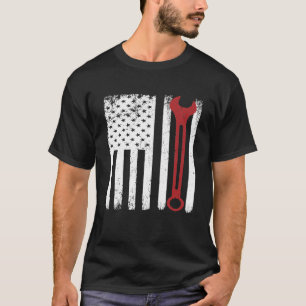 T-shirt Mécanicien automobile Atelier Outils Clé 