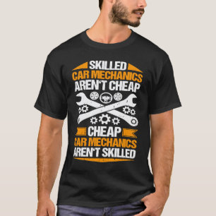 T-shirt Mécanicien automobile Mécanicien de voiture qualif