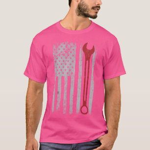 T-shirt Mécanicien automobile Réparateur Auto Clé Atelier 