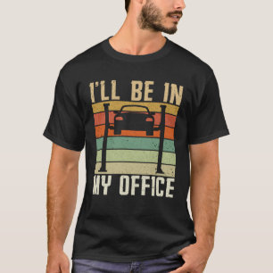 T-shirt Mécanicien automobile vintage moteur diesel dans m