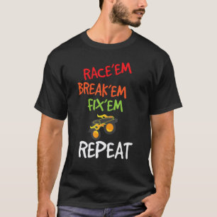 T-shirt Mécanicien automobile voiture RC de course de voit