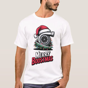 T-shirt Mécanicien Boost Turbo Moteur Nitro Amants de Sant