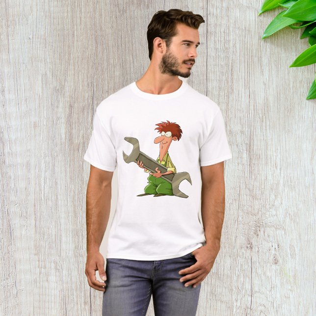 T-shirt Mécanicien Clé à écrou géante (Créateur téléchargé)