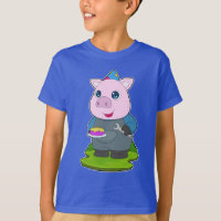Mécanicien d'anniversaire de cochon