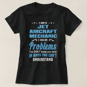 T-shirt Mécanicien d'avion à réaction