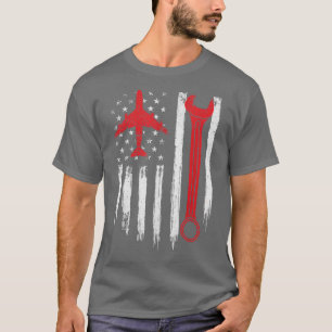 T-shirt Mécanicien d'avion Outils Technicien d'aviation Av