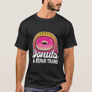 T-shirt Mécanicien de chemin de fer pour