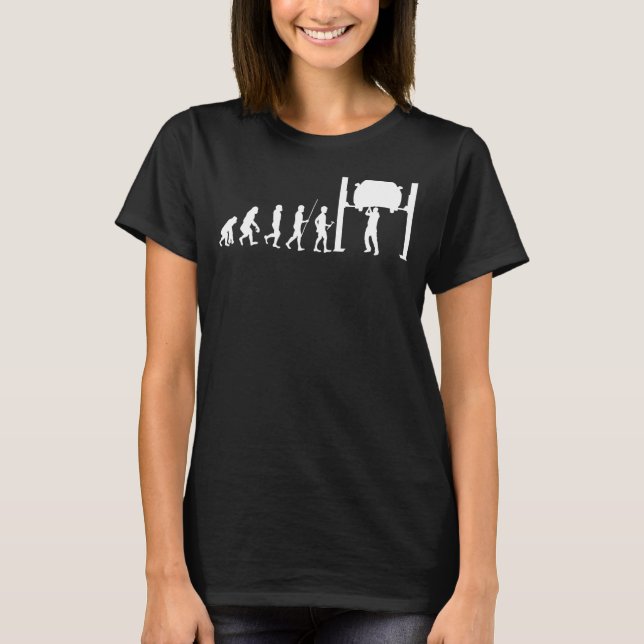 T-shirt Mécanicien de l'évolution automobile (Devant)