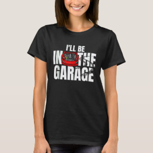 T-shirt Mécanicien de moteur de course de voiture de stock