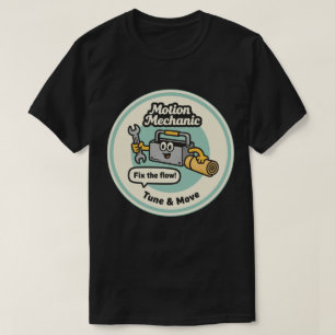 T-shirt Mécanicien de mouvement, accordez et déplacez