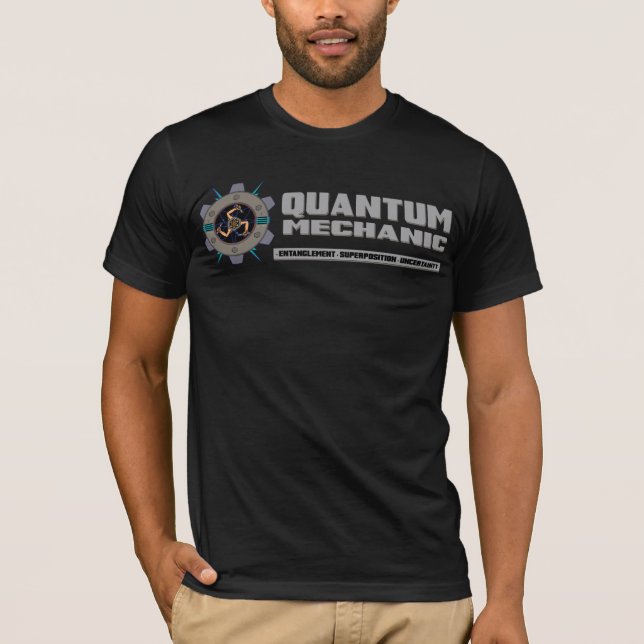 T-SHIRT MÉCANICIEN DE QUANTUM (Devant)