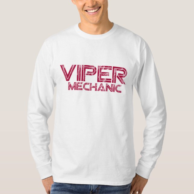T-shirt Mécanicien de vipère (Devant)