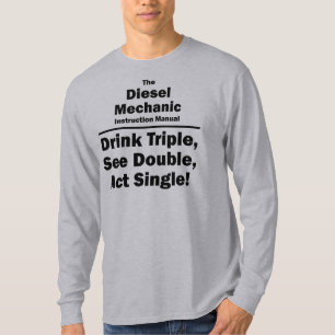 T-shirt mécanicien diesel