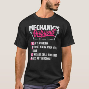 T-shirt Mécanicien drôle amateur de mécanique - Petite ami
