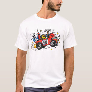 T-shirt Mécanicien drôle de retour au travail – Équipage d
