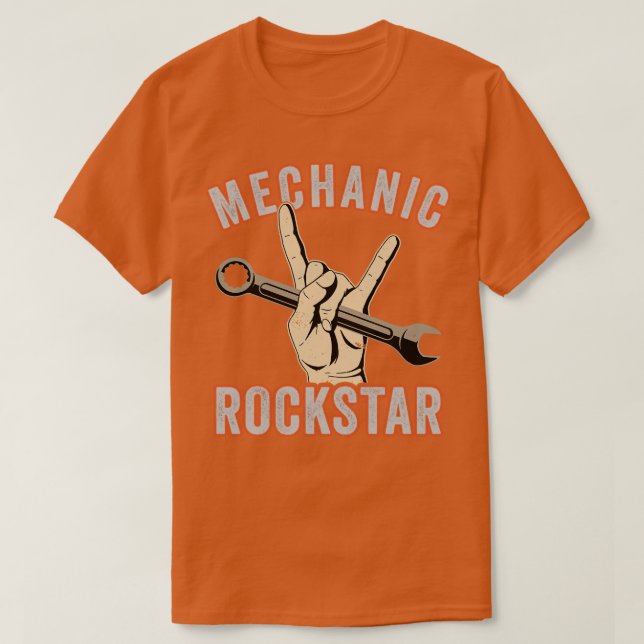 T-shirt Mécanicien Garage passionné de la conception de gr (Design devant)