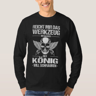 T-shirt Mécanicien Homme Outils Voiture Artisan Réglage Vi