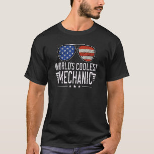 T-shirt Mécanicien moyen du monde Mécanicien automobile