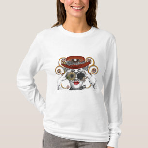 T-shirt mecanicien steampunk à l'air cool