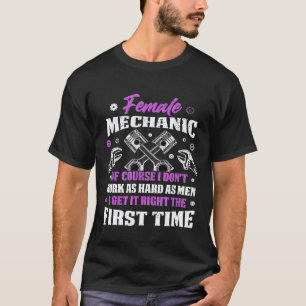 T-shirt Mécanicienne