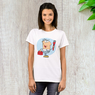 T-shirt mécanique de dessin animé