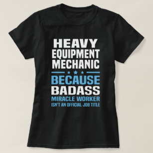 T-shirt Mécanique de l'équipement lourd
