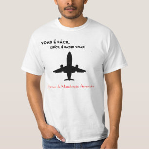 T-shirt Mécanique de Manutention Avion