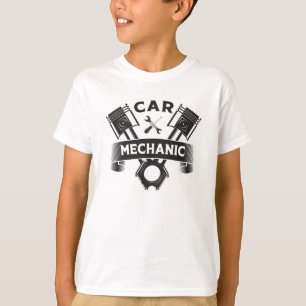 T-shirt Mécanique de voiture Mécanique de moteur Garage Id