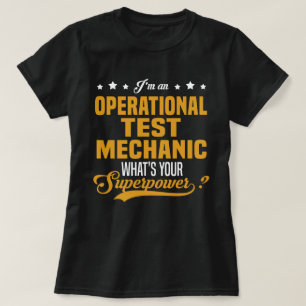 T-shirt Mécanique d'essai opérationnel