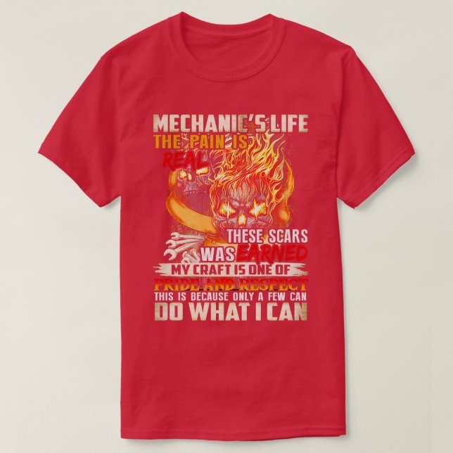 T-shirt Mécanique drôle (Design devant)