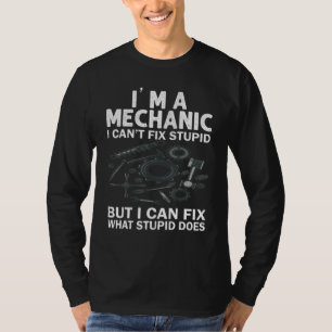 T-shirt Mécanique Drôle Pour Hommes Papa Voiture Automobil