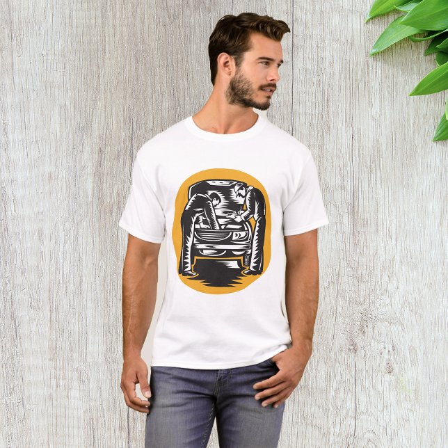 T-Shirt Mécanique Homme (Créateur téléchargé)