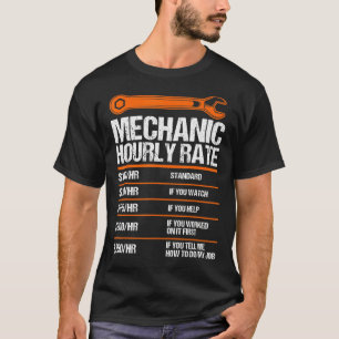 T-shirt Mécanique Horaire Noter futur mécanicien 1