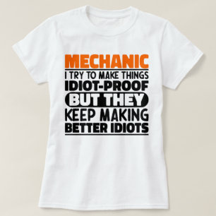 T-shirt Mécanique J'Essaie De Rendre Les Choses Drôle Cita
