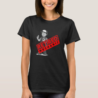 T-shirt Mécanique retraité D001 0158a