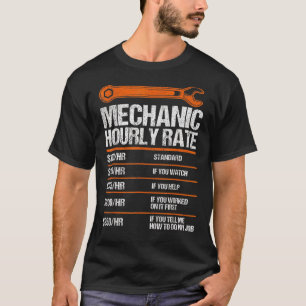 T-shirt Mécanique Taux horaire futur Mécanique