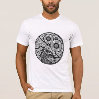 T-shirt Mécanisme de montre de poche de main
