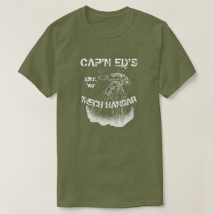 T-shirt Mech de hangar de Cap'n Ed '