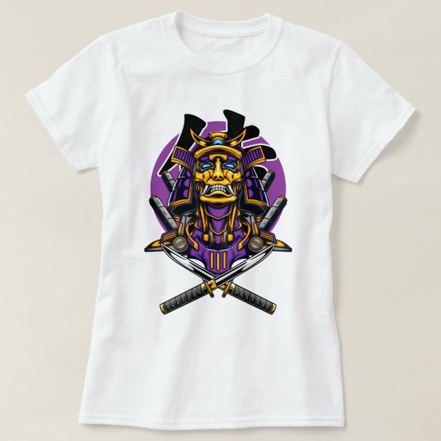 T-shirt Mecha Samurai (Design devant)