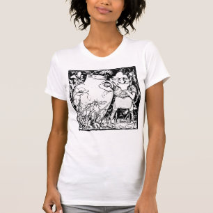 T-shirt Méchanceté dans la Prairie Gens Malicieux