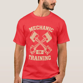T-shirt Mechanic Inraining Automobile Mechanic Car Mecha v