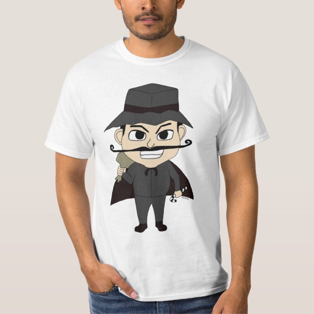 T-shirt méchant de Noël    (Devant)