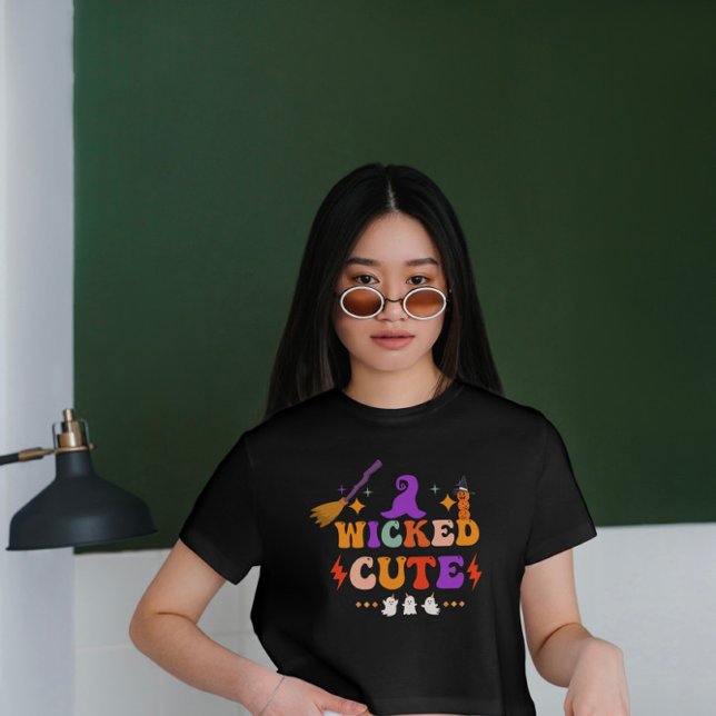 T-shirt méchant Halloween coloré (Créateur téléchargé)