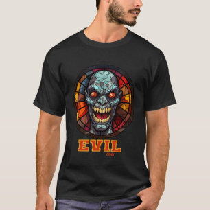 T-shirt Méchante satire effrayante d'Halloween effrayante